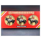Britains Metal Models Three Mounted Lifeguards...