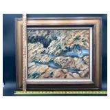 Original Penny Smith Signed Oil Painting, Framed