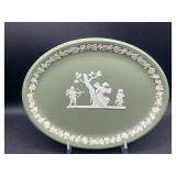 Wedgwood Sage Green Jasperware Neoclassical...