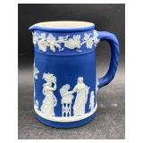 Antique Wedgwood Portland Blue Jasperware...