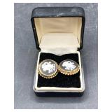 Vintage Wedgwood Black Jasperware Rainbow...