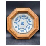 Rare Wedgwood Reverse Jasperware Blue on White...