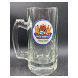 Hofbrau Bavaria Glass Beer Stein