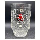 Wurzburger Burgerbrau Glass Beer Stein