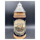 King Germany Hamburg Beer Stein