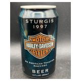 Vintage Harley-Davidson Sturgis 1997 Beer Can,...