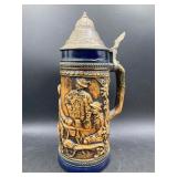 Vintage Gerz German Pub Scene Beer Stein