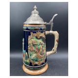 Vintage Gladiator German Beer Stein