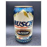 Vintage Busch NASCAR Texas Motor Speedway Beer Can