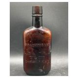 Antique Jos A. Magnus & Co Glass Whiskey Bottle