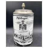 Kaiser Beer Villingen Transferware Stein