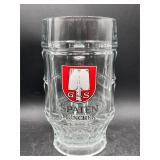 Spaten Munchen Glass Beer Stein with Handle