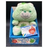 1983 Care Bears Good Luck Bear 13' Plush w/...