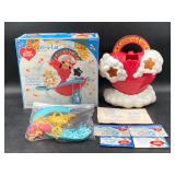 1983 Care Bears Care-A-Lot Playset w/ Box &...