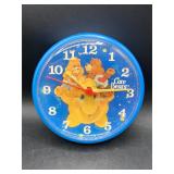 Vintage Bradley Time Care Bears Wall Clock