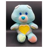 1985 Care Bears Blue My First Care Bear 13' Plush