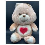 1983 Kenner Care Bears Tenderheart Bear 13' Plush