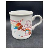 1984 Care Bears 'Love Fun Luck Cheer' Coffee Mug