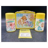 1985 Care Bear Cousins Metal Lunchbox &...