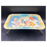 Vintage Care Bears Metal Folding TV Tray