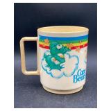 Vintage Care Bears Rainbow Plastic Coffee Mug