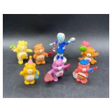 Vintage 1980s Care Bears 2' PVC Figurines, Set...