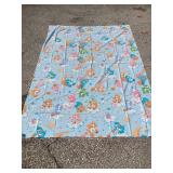 Vintage Care Bears Twin Bed Sheet