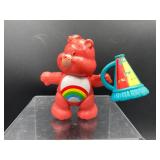 Vintage Care Bears Cheer Bear Poseable Figurine...