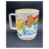 Vintage Care Bears Plastic Coffee Mug