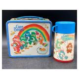 Vintage 1983 Care Bears Metal Lunchbox &...