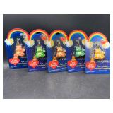 Vintage 1987 Care Bears Miniature Keychains,...