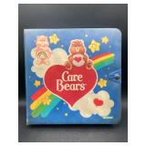 Vintage Care Bears Vinyl Figurine Carrying Case