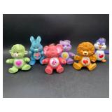 Vintage Care Bears Cousins Poseable Figurines,...