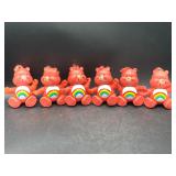 Vintage Care Bears Cheer Bear Poseable Figures,...