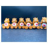 Vintage Care Bears Tenderheart Bear Poseable...