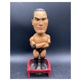 WWE Rumble Heads 'The Rock' Bobblehead Figure