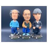 NECA The Three Stooges Golfing Bobblehead Set...