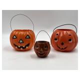 1 Paper Mï¿½chï¿½ & 2 Vintage Mini Plastic