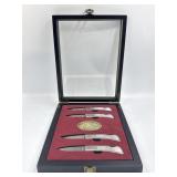 Ducks Unlimited 4 pc Knife Set. North American