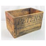 Peters 12 GA. Wooden Ammo Crate
