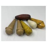 6 Vintage Weights From The South Bend Tackle