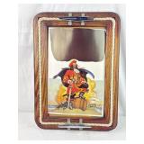 Wooden Captain Morgan Serving Tray