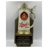 Strohï¿½s Beer Stein Sign