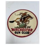 Large Vintage Winchester Gun Club Embroidered