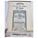 1977 Winchester-Western Calendar.