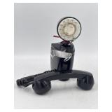 Vintage Black Wall-Mounted Rotary Phone