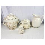 Chamberpot And Wash Basin Set