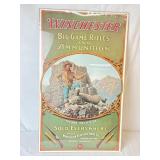 Winchester Poster Big Game Rifles and Ammunition