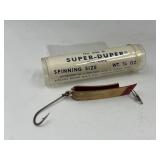Vintage South Bend Super-Duper Fishing Lure No.
