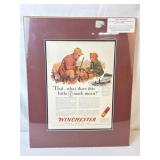 1943 Winchester Poster